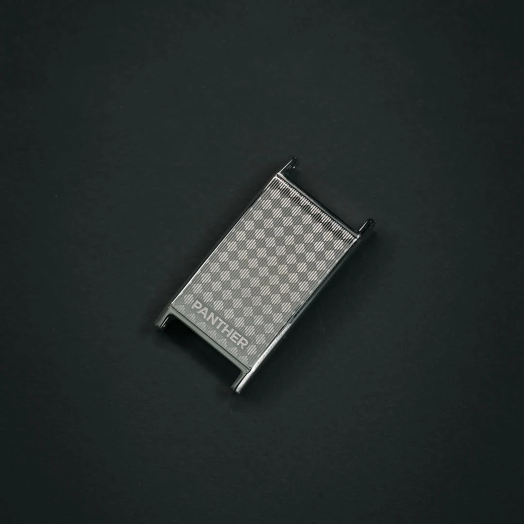 Panther Eclipse premium 304L stainless steel watch case close-up detail